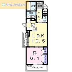 ヒルサイドIIIの物件間取画像